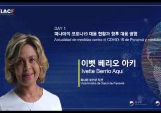  Viceministra Berrío participa de foro internacional celebrado en la República Popular de Corea 