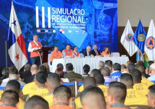 Con todo éxito los equipos de Salud terminan su participación en el III Simulacro Regional