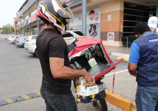 Operativo de inspección en la región de Herrera
