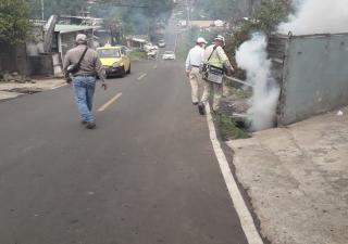 Operativo sectorial contra el dengue