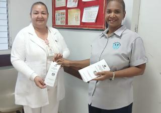 Presentación de la Cartera de Servicios del Departamento de Trabajo Social en el Hospital Joaquín Pablo Franco Sayas