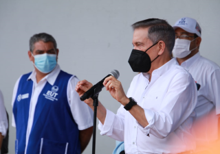 Presidente se reúne con equipo de Trazabilidad de Herrera 