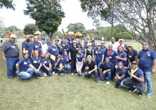 Funcionarios de Ugsaf comparten con diversas actividades 