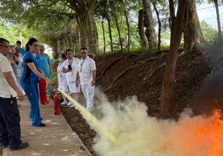 Informe de capacitación y prácticas de evacuación – Centro de Salud de Chitré