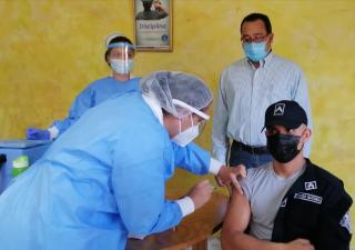 Continúa proceso de vacunación en las diferentes regiones de salud a nivel nacional 