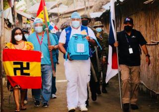 Llegan vacunas contra la COVID-19 a Guna Yala  