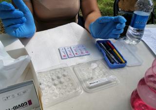 Buscan detectar casos COVID-19 en Santiago 