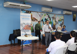 Ministerio de Salud en Veraguas capacita a jóvenes del instituto Urraca. 