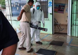 Regional de Veraguas realiza diversas actividades de bioseguridad