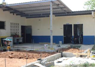 Amplían centro de Salud Juana B. Zambrano en el corregimiento de La Peña de Veraguas