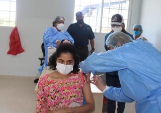 Continúa proceso de vacunación en Veraguas