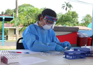 Acciones realizadas en Veraguas contra la pandemia