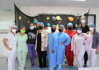 Hospital "Chicho" Fábrega se une a la celebración de la semana de bebés prematuros