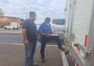 Verifican transporte de alimentos en Veraguas