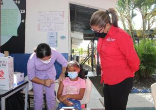 Exitosa jornada de vacunación escolar