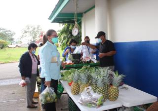 Realizan feria en Veraguas para conmemorar el día mundial de la alimentación