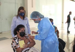 Vacunación contra la Covid-19 en Veraguas