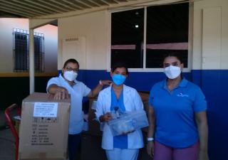 Entregan insumos Covid-19 en Veraguas