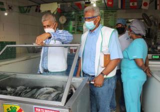 Verifican cadena de frio de alimentos en Veraguas