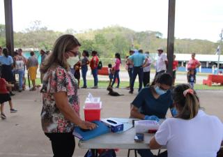 Funcionarios del Minsa en Veraguas realizó gira médica Integral en la comunidad de La Montañuela