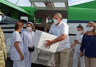 Veraguas recibe nuevas dosis Pfizer