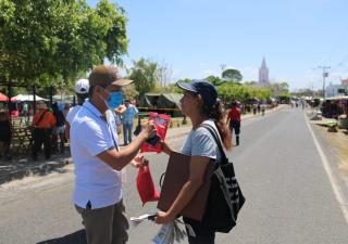 Brindan docencia y recomendaciones a peregrinos a Atalaya