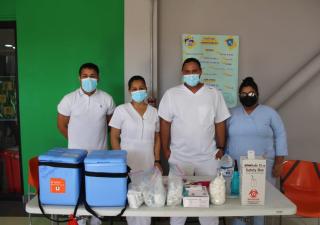 Se mantiene puntos de vacunación en Veraguas 	