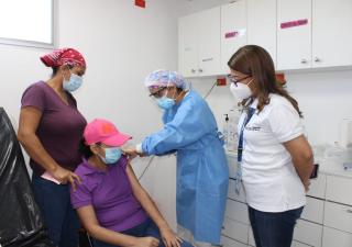 Verifican puestos de vacunación en Veraguas