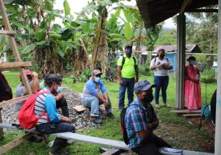 Operativos preventivos contra la malaria en Río Luis y Calovébora