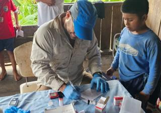 Minsa realiza gira integral de salud en la comunidad de Urracá - Río Veraguas 