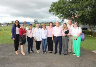 Equipo del Ministerio de Salud visita Hospital San Francisco Javier en Cañazas 