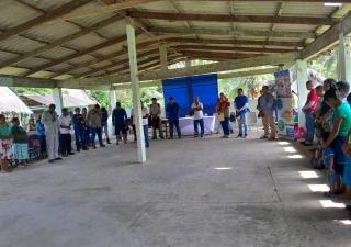 Acciones importantes en la lucha contra la malaria se desarrolla en Guázaro en Veraguas