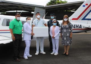 Veraguas recibió 252 dosis de vacunas Pfizer