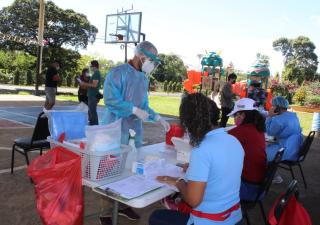 Veraguas tiene tres puestos fijos para realizar hisopados
