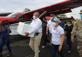 2 mil dosis de AstraZeneca llegan a Veraguas