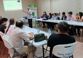 Afianzan capacidades de los comités de salud en Chiriquí
