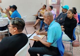 Realizan cremación de banderas en la provincia de Veraguas 