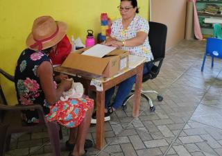 75 personas se benefician durante gira médica en el corregimiento de Los Milagros  