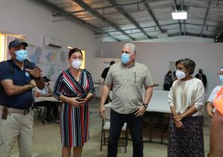 Viceministra de Salud visitó COCYTC del distrito de San Miguelito 