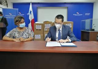  Minsa recibe donación de Huawei Technologies Panamá  