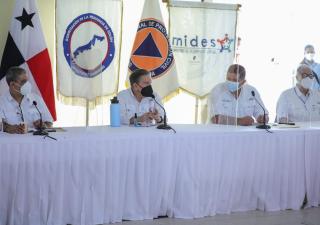Ministro Sucre sigue de cerca trabajo de trazabilidad en la provincia de Colón