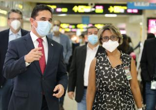 MINSA refuerza personal en el aeropuerto de Tocumen