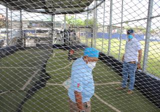 MINSA vigila cumplimiento de normas en canchas deportivas de San Miguelito