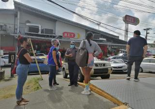 Región de Colón recorrió área comercial en Sabanitas