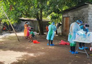  Los ERR en Chiriquí siguen la búsqueda de pacientes COVID-19 