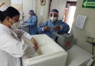 Comarca Ngäbe-Buglé recibió este lunes 144 dosis de vacuna
