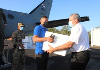 Llegan más dosis de la vacuna contra la COVID-19 a Veraguas