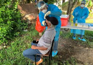 Continúan las jornadas de Hisopados en Bocas del Toro