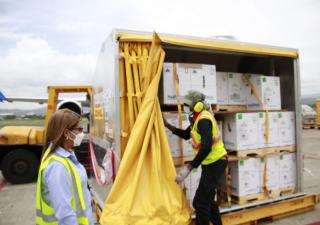Panamá recibió trigésimo quinto lote de vacunas Pfizer 