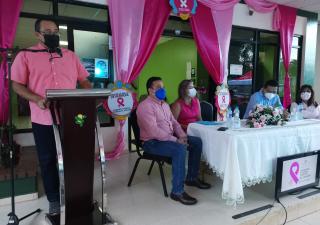 Región de Salud de Herrera se une a la campaña de la cinta rosada 